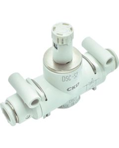 Inline speed controller with adjusting dial