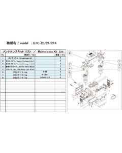 Maintenance Kit for Vacuum Pump