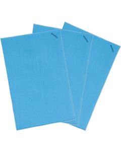ผ้าไมโครไฟเบอร์ ผ้าดันฝุ่น (3 ผืน) สีฟ้า