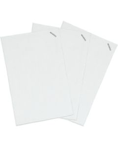ผ้าไมโครไฟเบอร์ ผ้าดันฝุ่น (3 ผืน) สีขาว