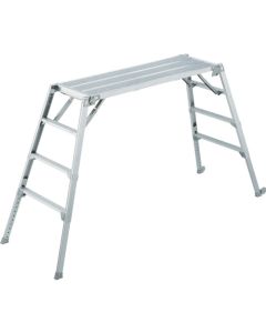 Aluminum 3 Section Telescopic type Triple Ladder