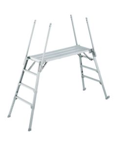 Aluminum 3 Section Telescopic type Triple Ladder