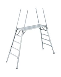Aluminum 3 Section Telescopic type Triple Ladder