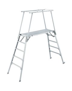 Aluminum 3 Section Telescopic type Triple Ladder