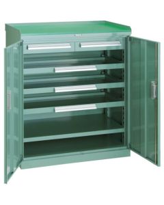 Slide Tool Cabinet DX Type (fall prevention top board type)