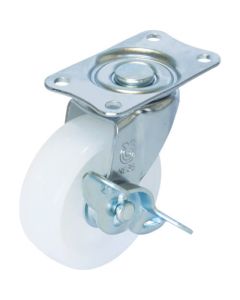 Plate Type Caster E Series (nylon wheel)