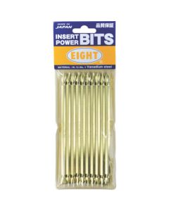 Plus Screw Driver Bit Double-head Shank 6.35mm Groove 9mm 10pcs.Set 1ชุด
