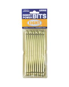 Plus Screw Driver Bit Double-head Shank 6.35mm Groove 9mm 10pcs.Set 1ชุด