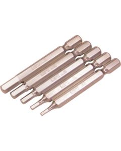 Hexagon Bit Shank 6.35mm Groove 13mm 1pc 1เส้น