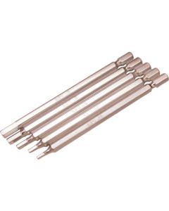 Hexagon Bit Shank 6.35mm Groove 13mm 1pc 1เส้น