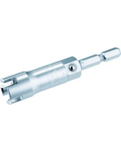 Threaded screw socket for electric drill