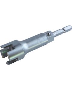 Threaded screw socket for electric drill