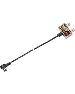 2 distributor with cable 4K8K compatible 1 terminal Dentsu type input 1.5m 1อัน