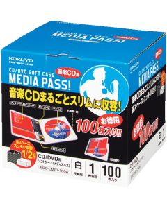 Cd/Dvd Soft Case ชุดละ 100แผ่น