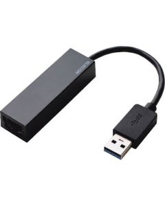 อแดปเตอร์ USB 3.0 กิกะบิต LAN Type-A สีดำ