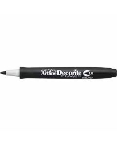 Artline Decorite 1.0 หัวกลม BLACK