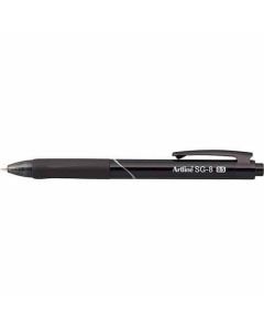ปากกาลูกลื่นแบบกด Artline SG-8 (0.5mm) Black