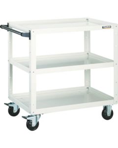 Eagle Wagon (rubber caster) 750 x 500 x 880 สีขาว