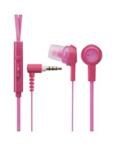 Headset+volume control/Colorful Fruit Series/Deep Pink 1อัน