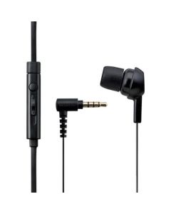Monaural headphone with mic/Black 1อัน