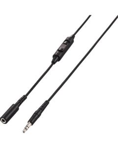 Headphone extention code/for TV/Durable/5m/Black 1เส้น