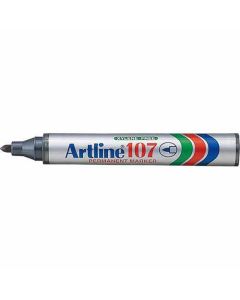 ปากกาเคมี Artline 107 (1.5mm) หัวกลม Black