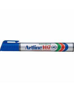 ปากกาเคมี Artline 107 (1.5mm) หัวกลม Blue