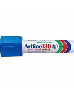 ปากกาเคมี Artline 130 (30.0mm) หัวตัด Blue