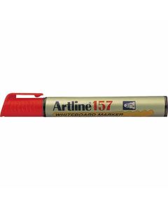 ปากกาไวท์บอร์ด Artline 157 (2.0mm) หัวกลม Red