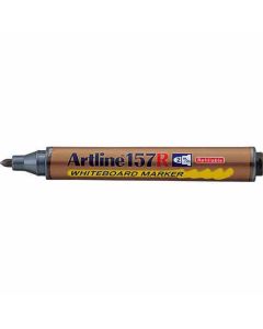 ปากกาไวท์บอร์ด Artline 157R (2.0mm) หัวกลม Black
