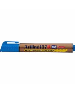 ปากกาไวท์บอร์ด Artline 157R (2.0mm) หัวกลม Blue