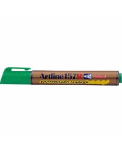ปากกาไวท์บอร์ด Artline 157R (2.0mm) หัวกลม Green