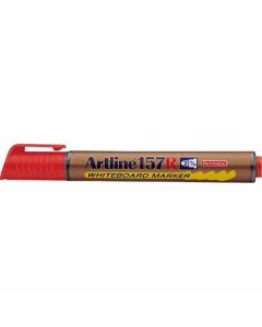 ปากกาไวท์บอร์ด Artline 157R (2.0mm) หัวกลม Red