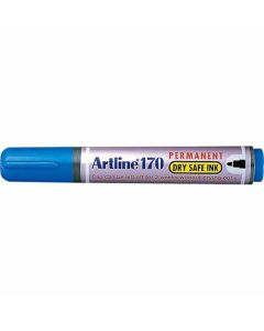ปากกาเคมี Artline 170 (2.0mm) หัวกลม Blue