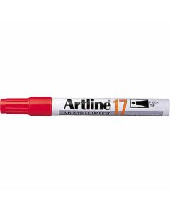 ปากกาอุตสาหกรรม Artline EK-17 (1.5mm) หัวกลม Red