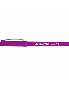 ปากกาหัวสักหลาด Artline 200N (0.4mm) Magenta