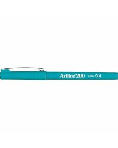 ปากกาหัวสักหลาด Artline 200N (0.4mm) Turqoise