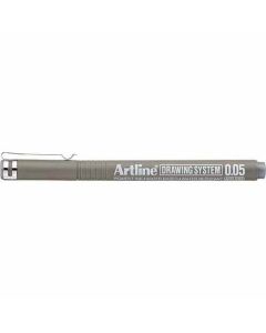 ปากกาเขียนแบบ DRAWING SYSTEM 0.05mm Grey
