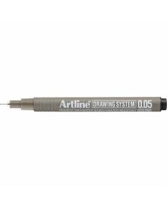 ปากกาเขียนแบบ DRAWING SYSTEM 0.05mm Black