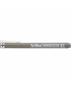 ปากกาเขียนแบบ DRAWING SYSTEM 0.1mm Grey