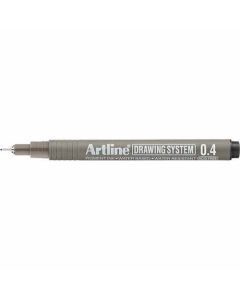 ปากกาเขียนแบบ DRAWING SYSTEM 0.4mm Black
