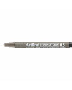 ปากกาเขียนแบบ DRAWING SYSTEM 0.5mm Black