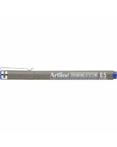 ปากกาเขียนแบบ DRAWING SYSTEM 0.5mm Blue