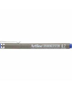 ปากกาเขียนแบบ DRAWING SYSTEM 0.7mm Blue
