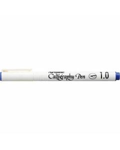 ปากกาคอแร้ง (1.0mm) Flat Nib Blue