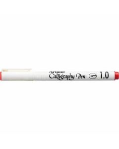 ปากกาคอแร้ง (1.0mm) Flat Nib Red