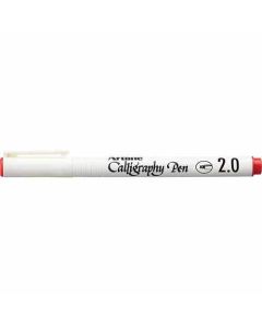 ปากกาคอแร้ง (2.0mm) Flat Nib Red