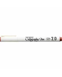 ปากกาคอแร้ง (2.0mm) Flat Nib Sepia
