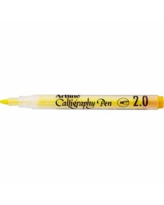 ปากกาคอแร้ง (2.0mm) Flat Nib Yellow