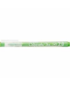 ปากกาคอแร้ง (2.0mm) Flat Nib Yellow Green